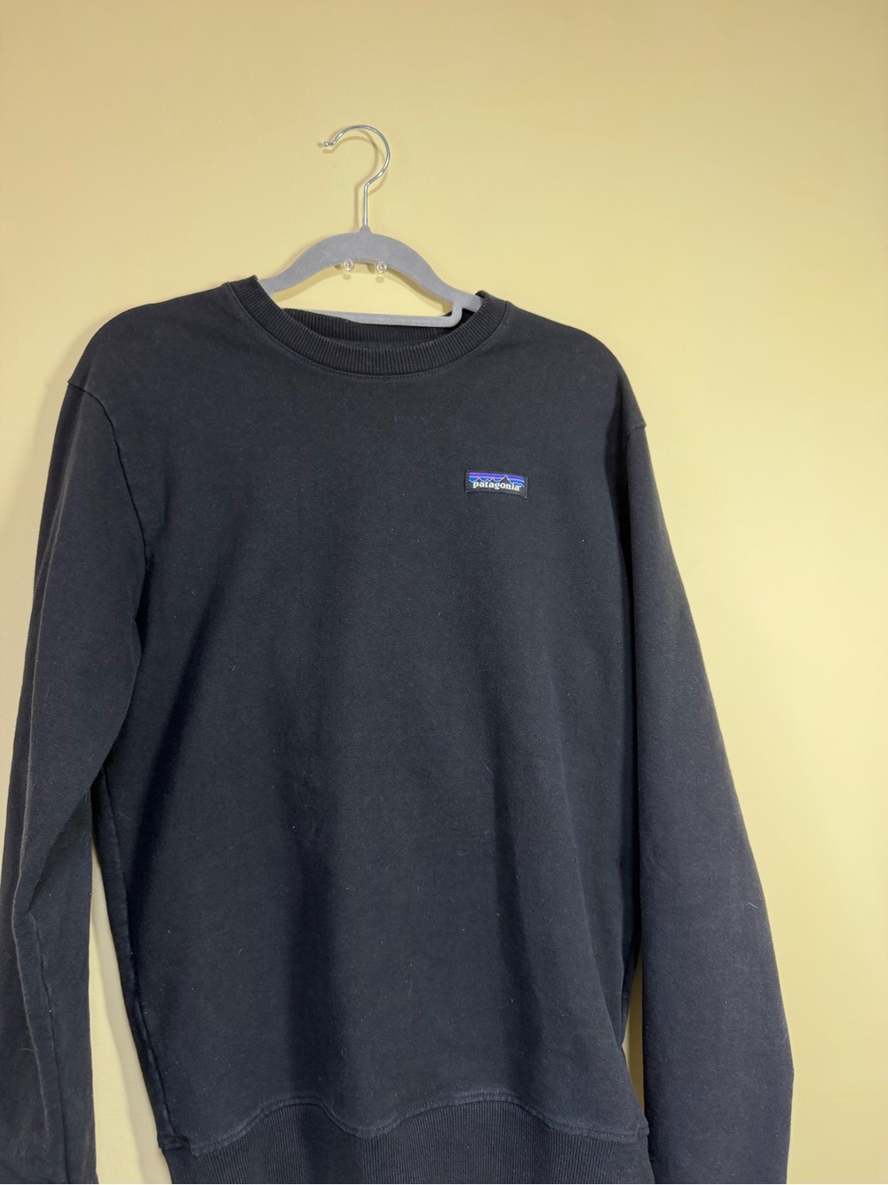 Patagonia Black Crewneck Sweatshirt